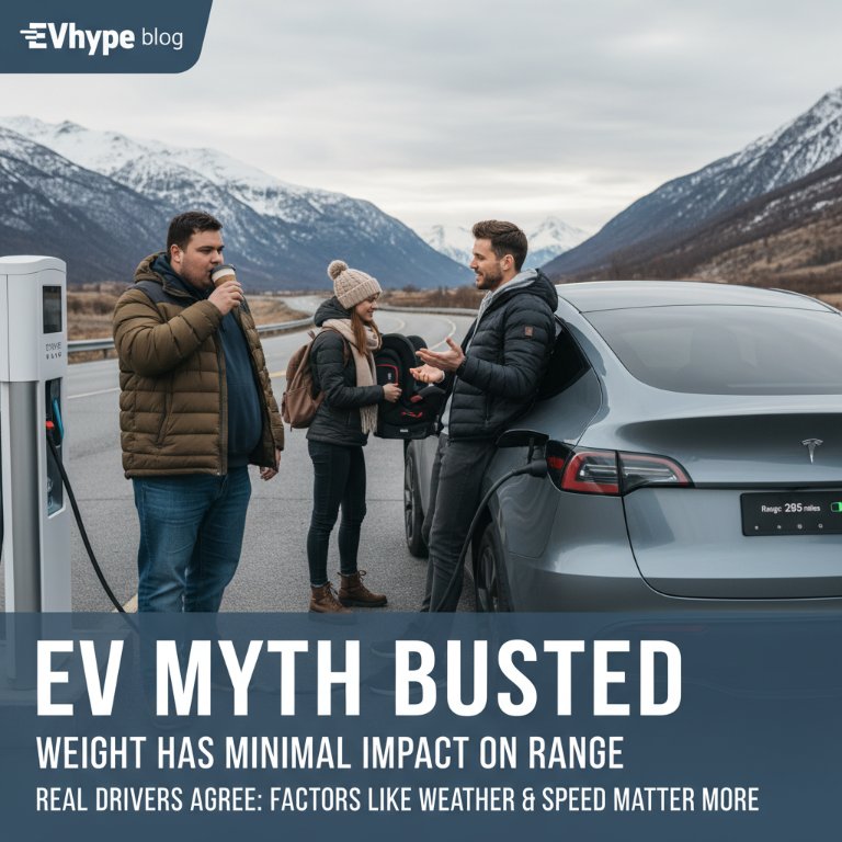 EV Range Anxiety: Why Driver Weight is a Red Herring, and What Truly Matters