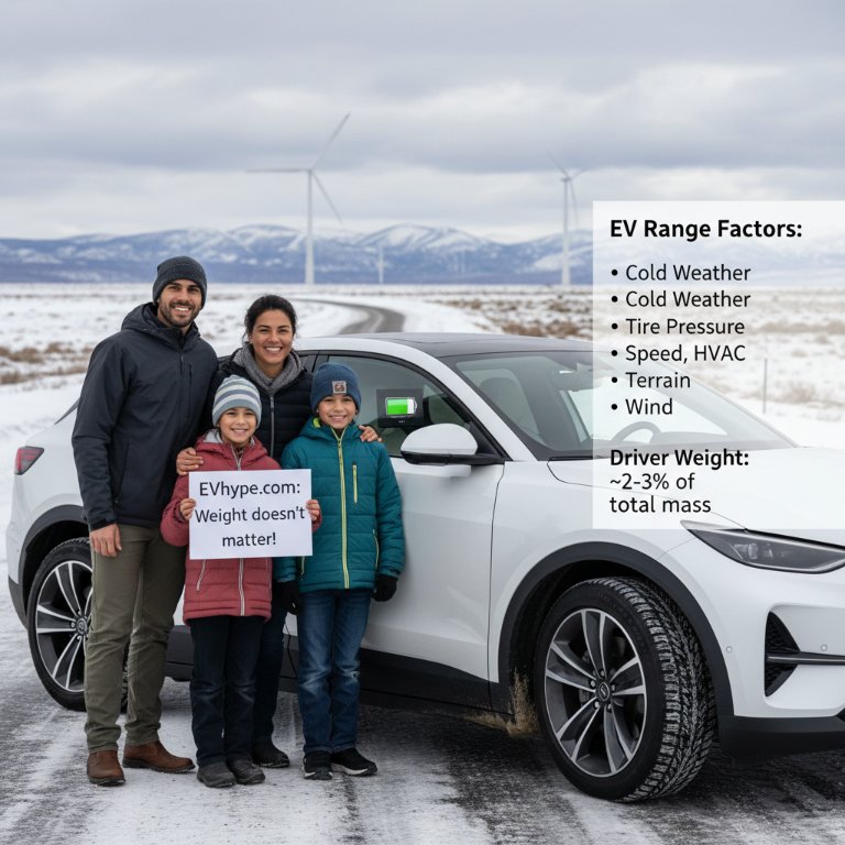Beyond the Scale: Why Your Weight Won't Ground Your EV's Range